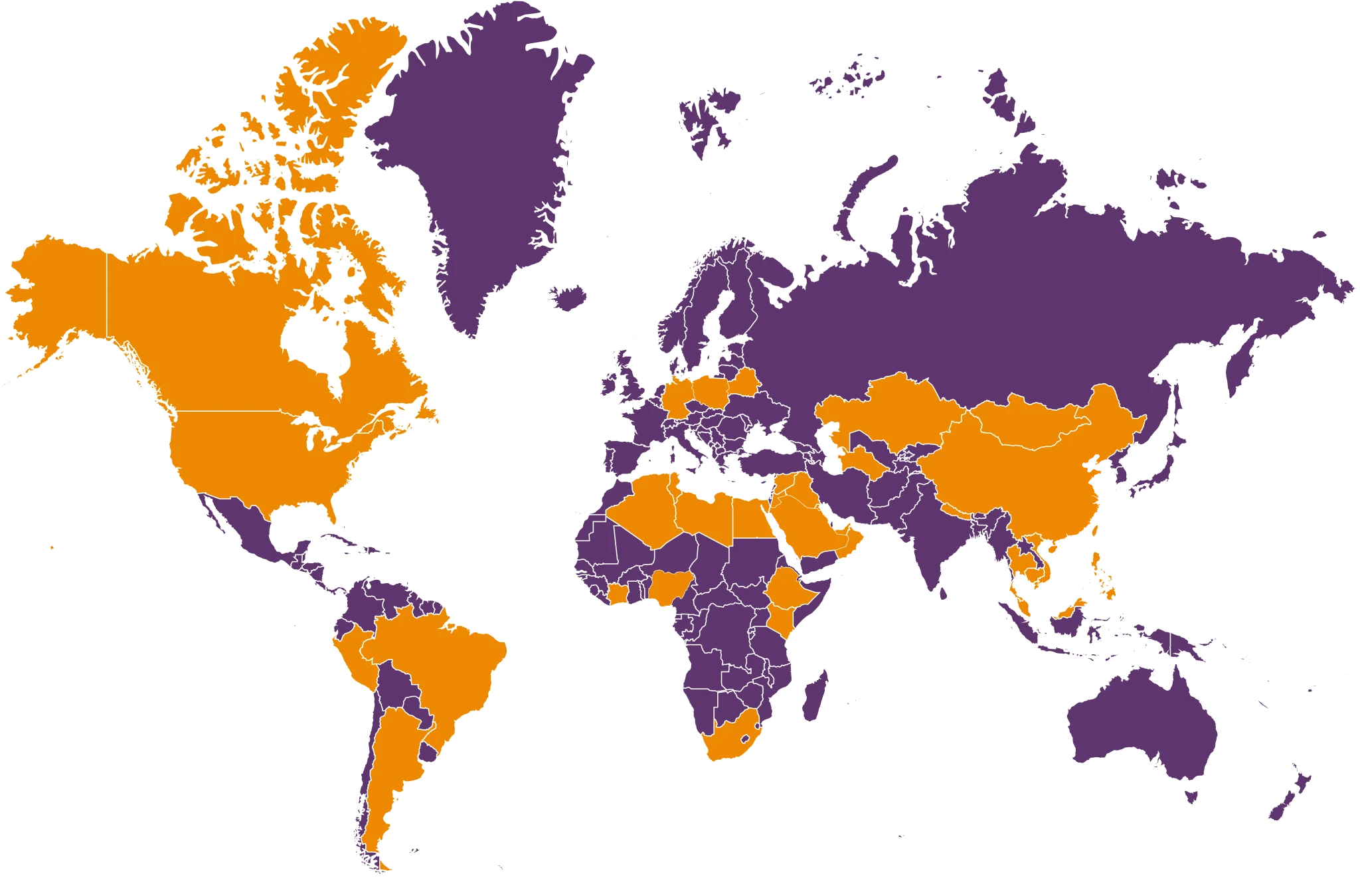 Global Presence Map